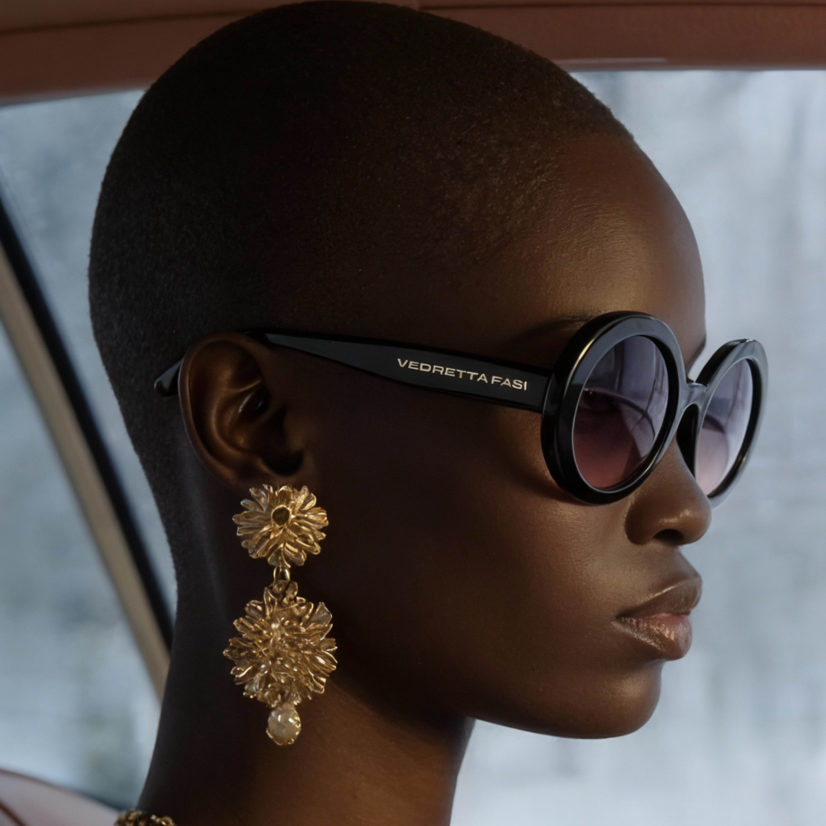 Gafas de sol negras para mujer