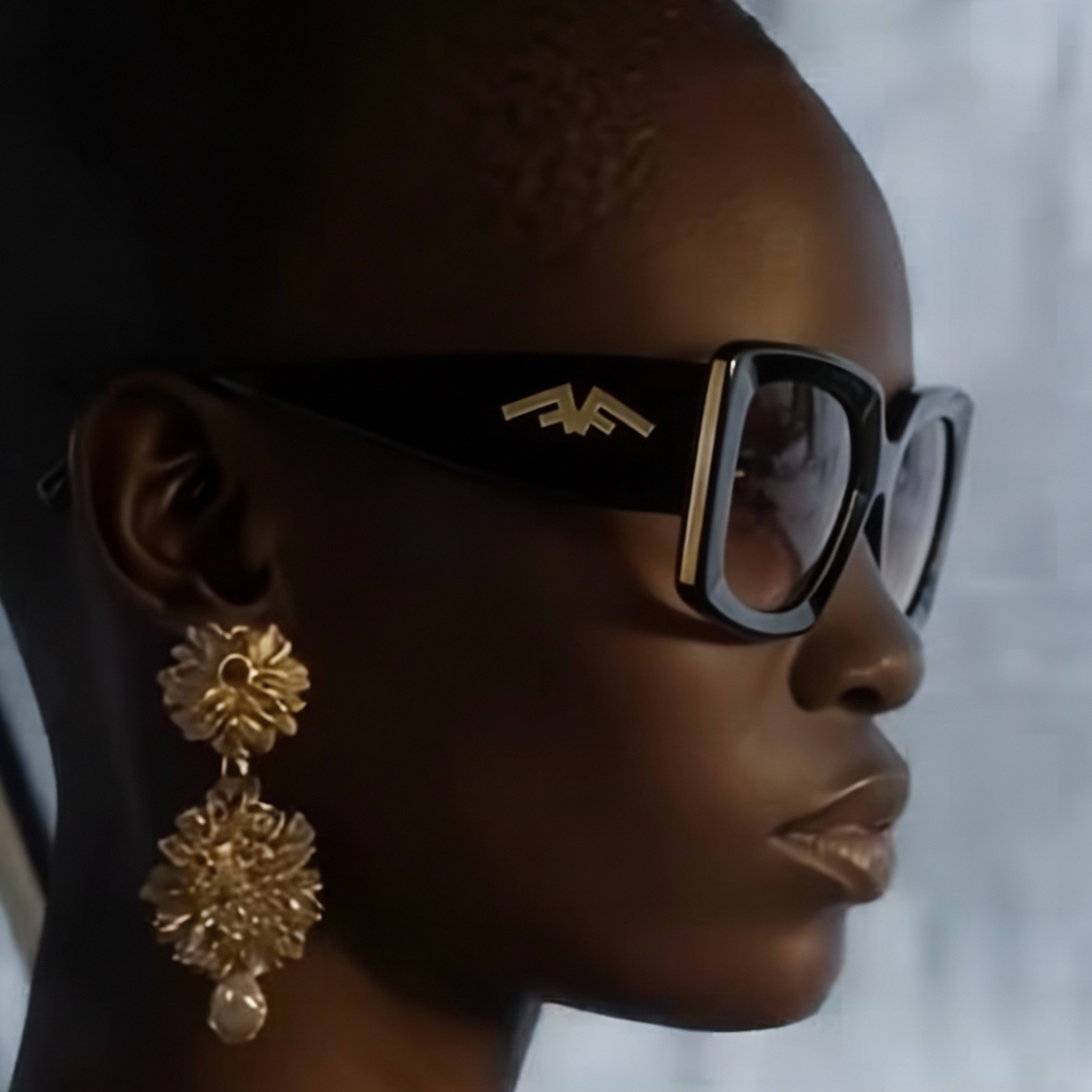 Gafas de sol rectangulares para mujer