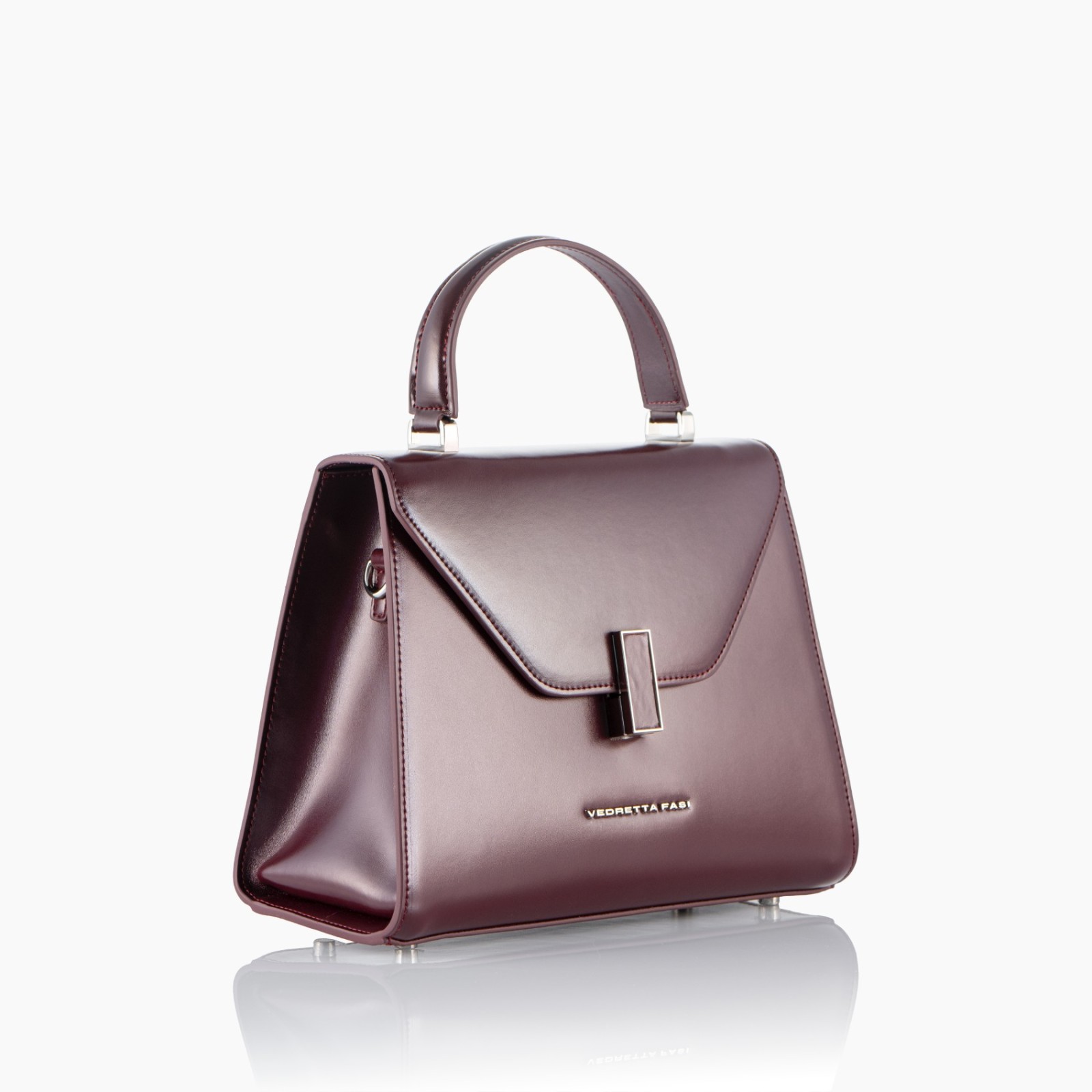 Bolso pequeño granate