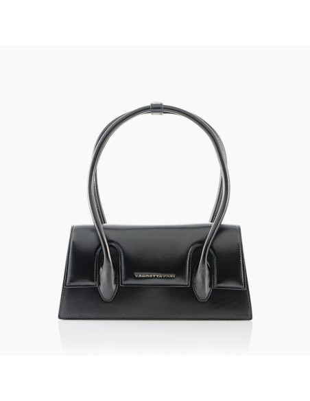 Frente bolso de hombro piel