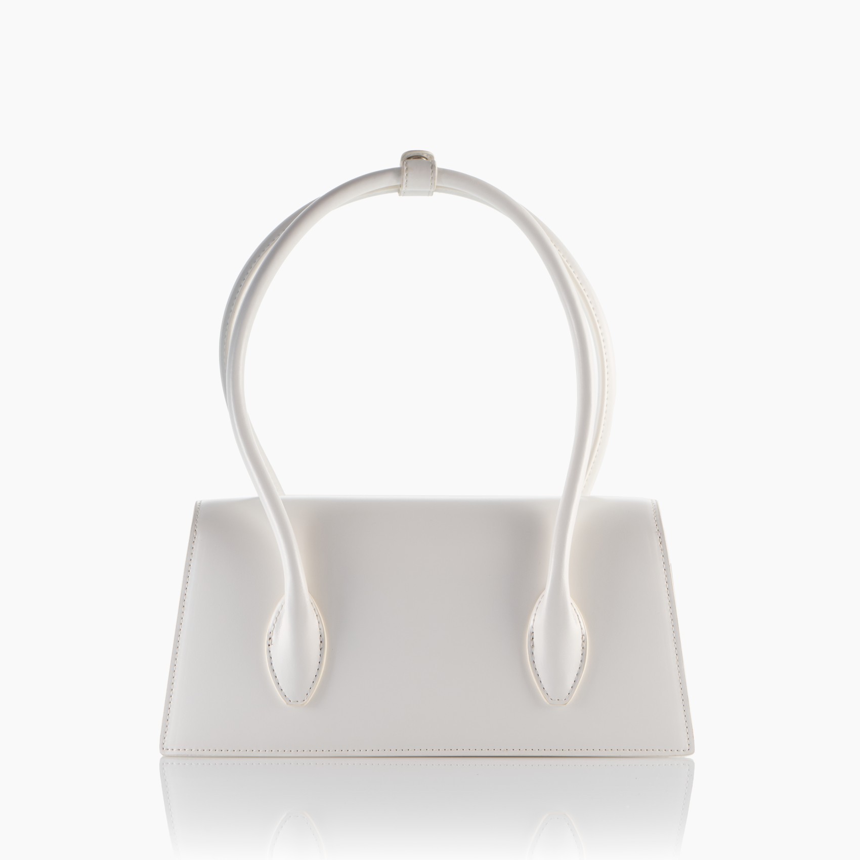 Trasera bolso blanco de hombro