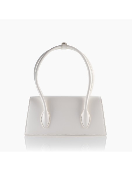 Trasera bolso blanco de hombro