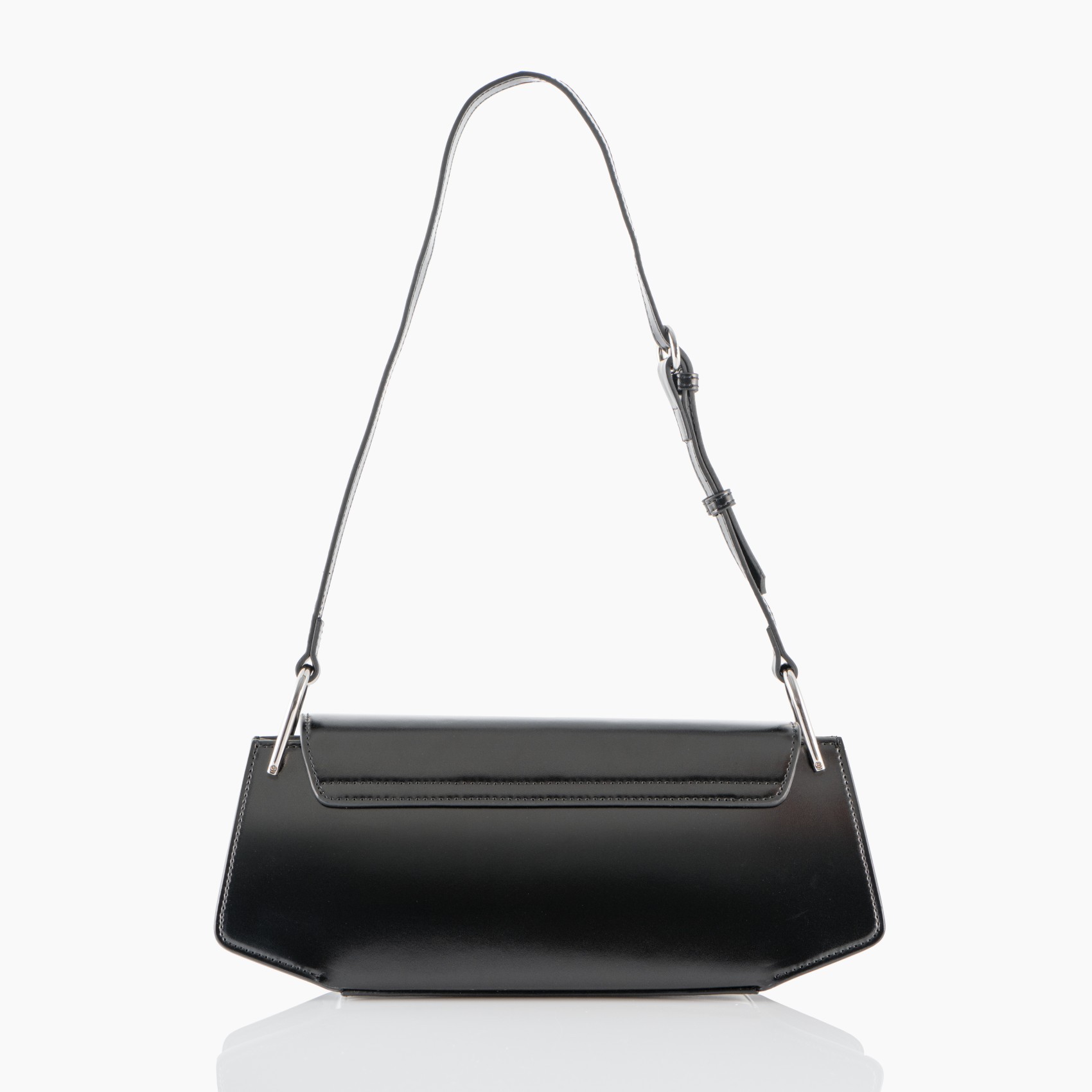 Trasera bolsos pequeños de piel