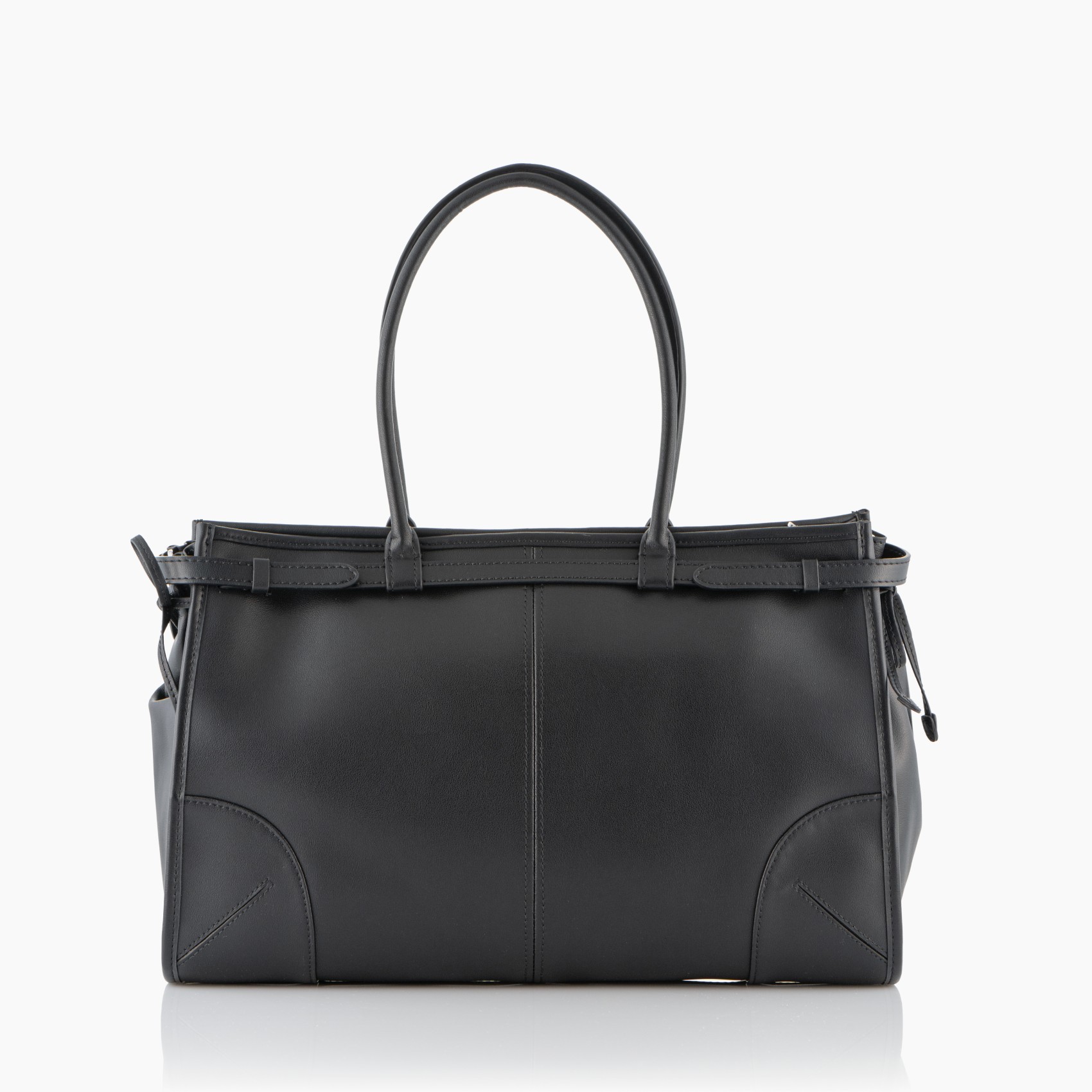 Trasera bolso piel grande