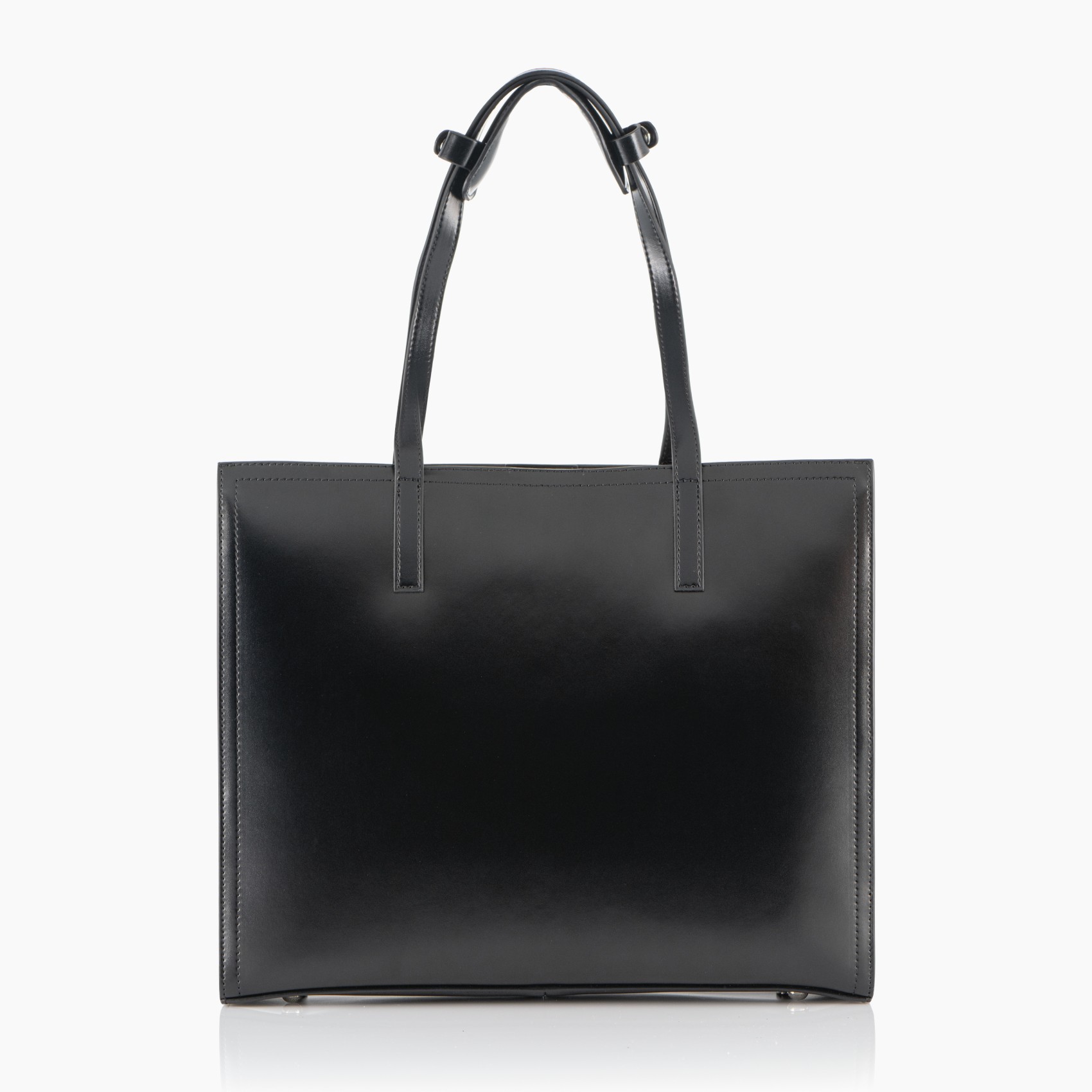 Trasera bolso tote bag negro