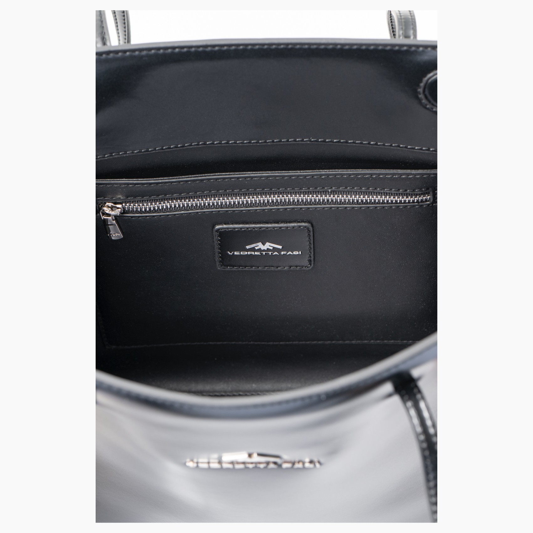 Interior bolso cuadrado pequeño