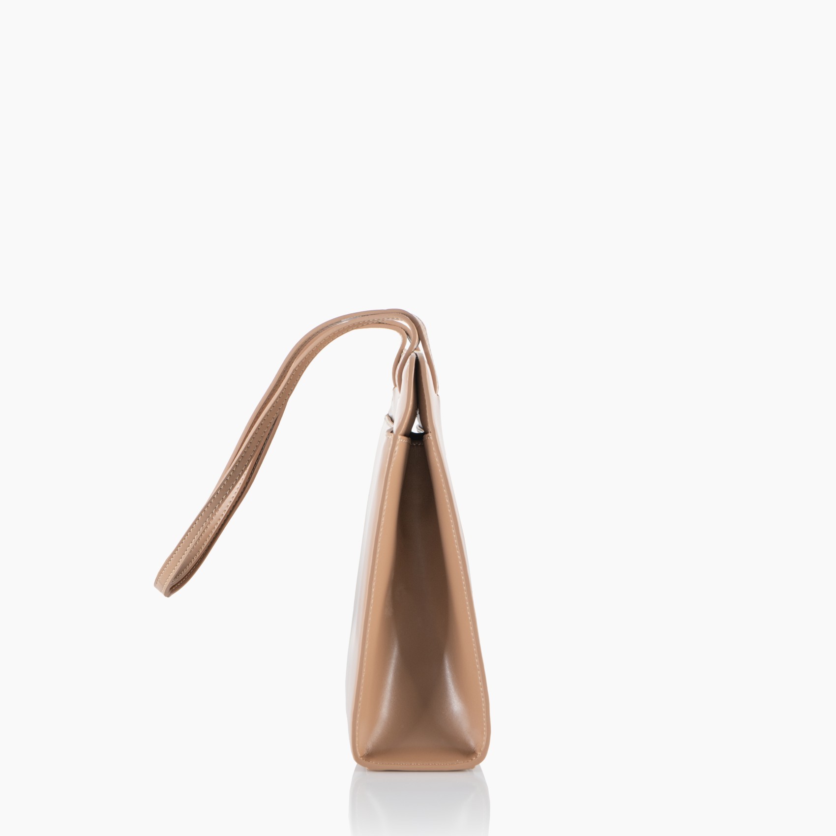 Lateral bolso cuadrado piel