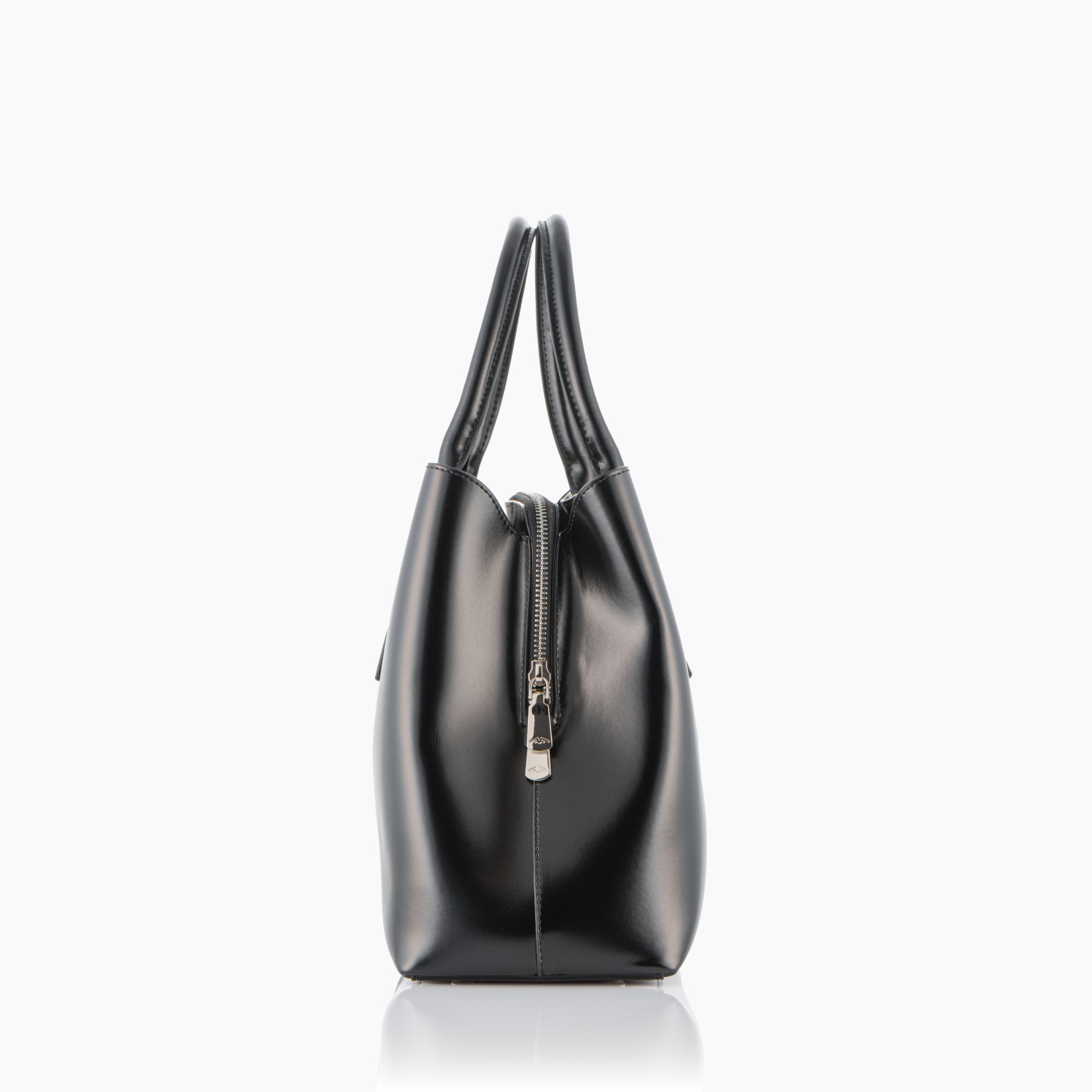 Lateral bolso negro mujer mediano