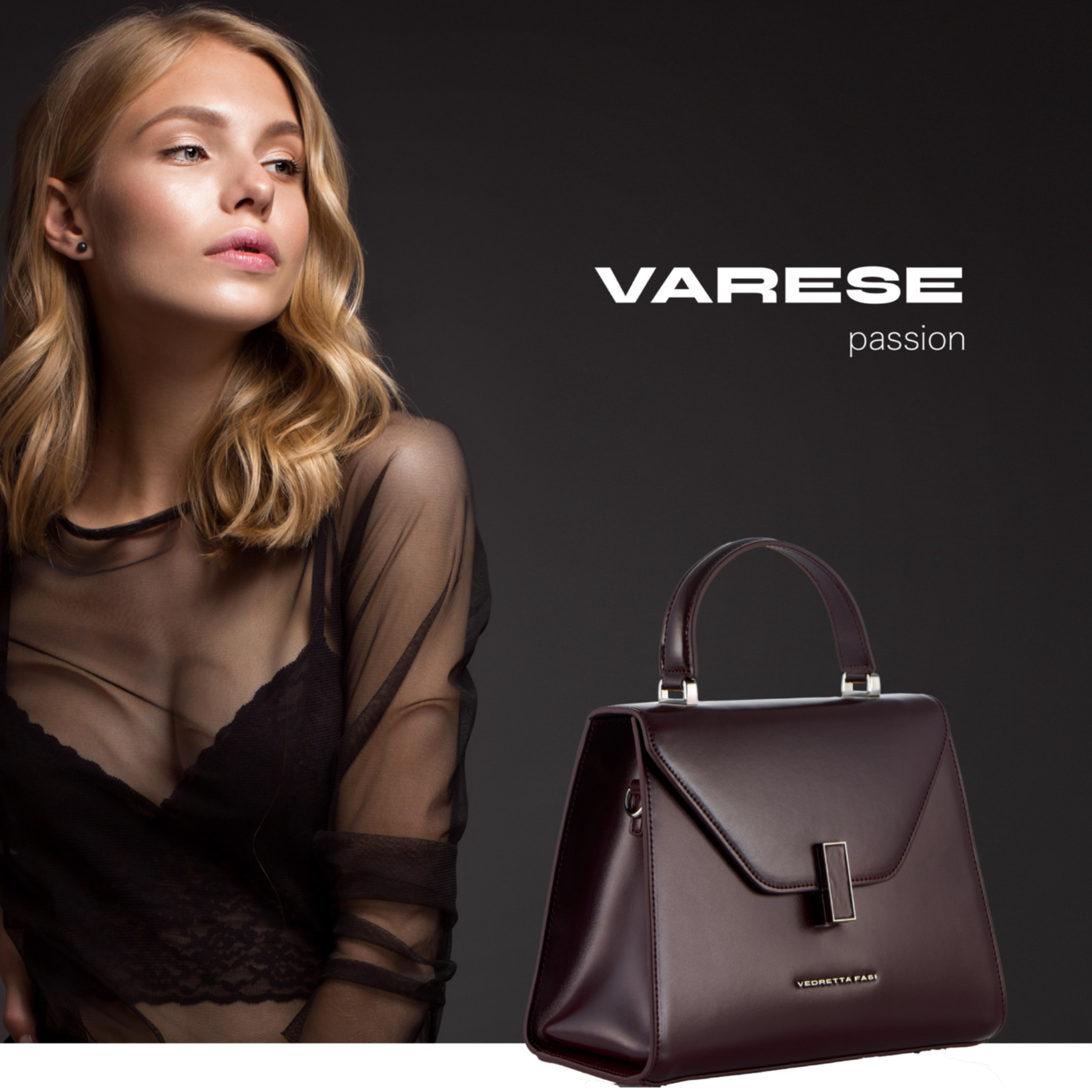 Bolso pequeño granate