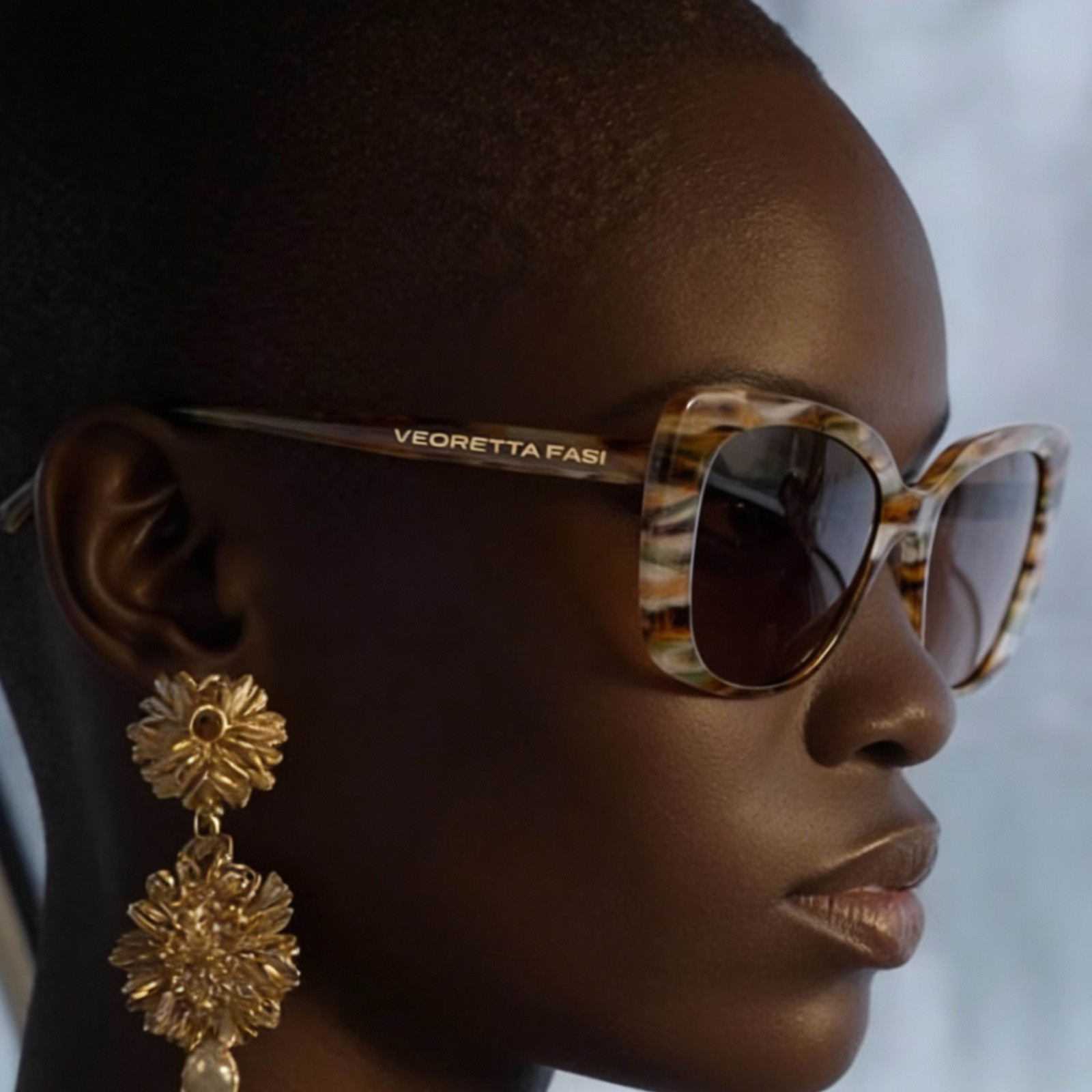 Gafas cristal marron 2