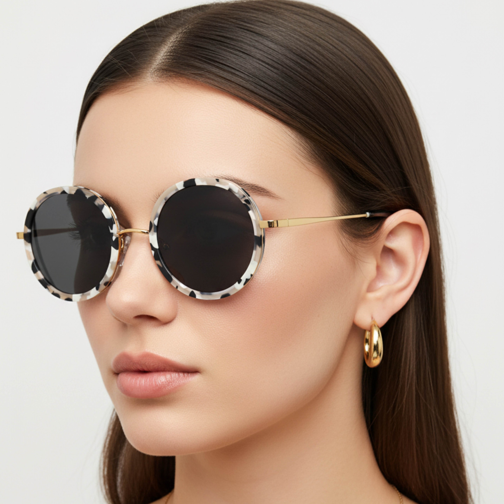 Gafas de sol redondas para mujer
