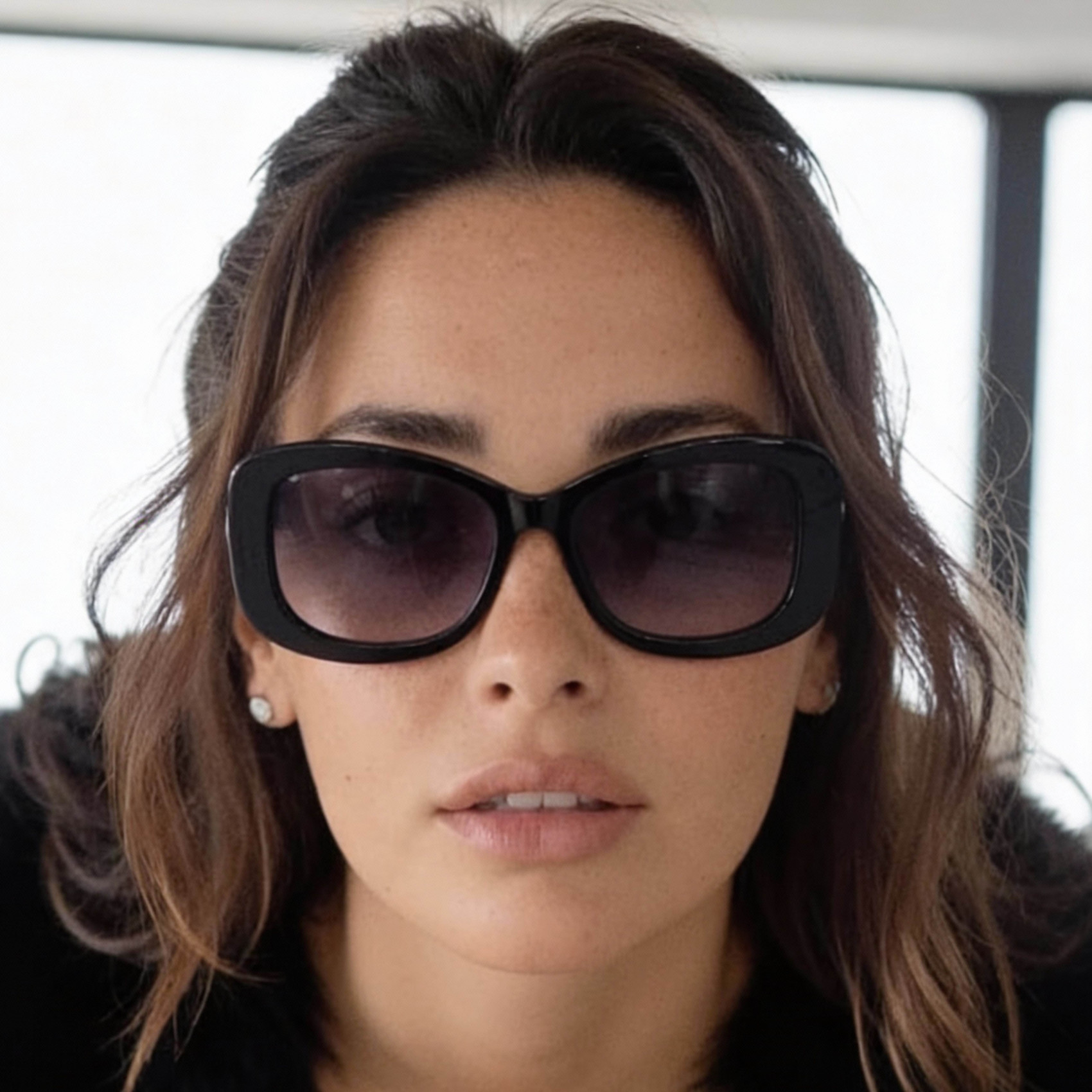 Gafas de sol ovaladas para mujer