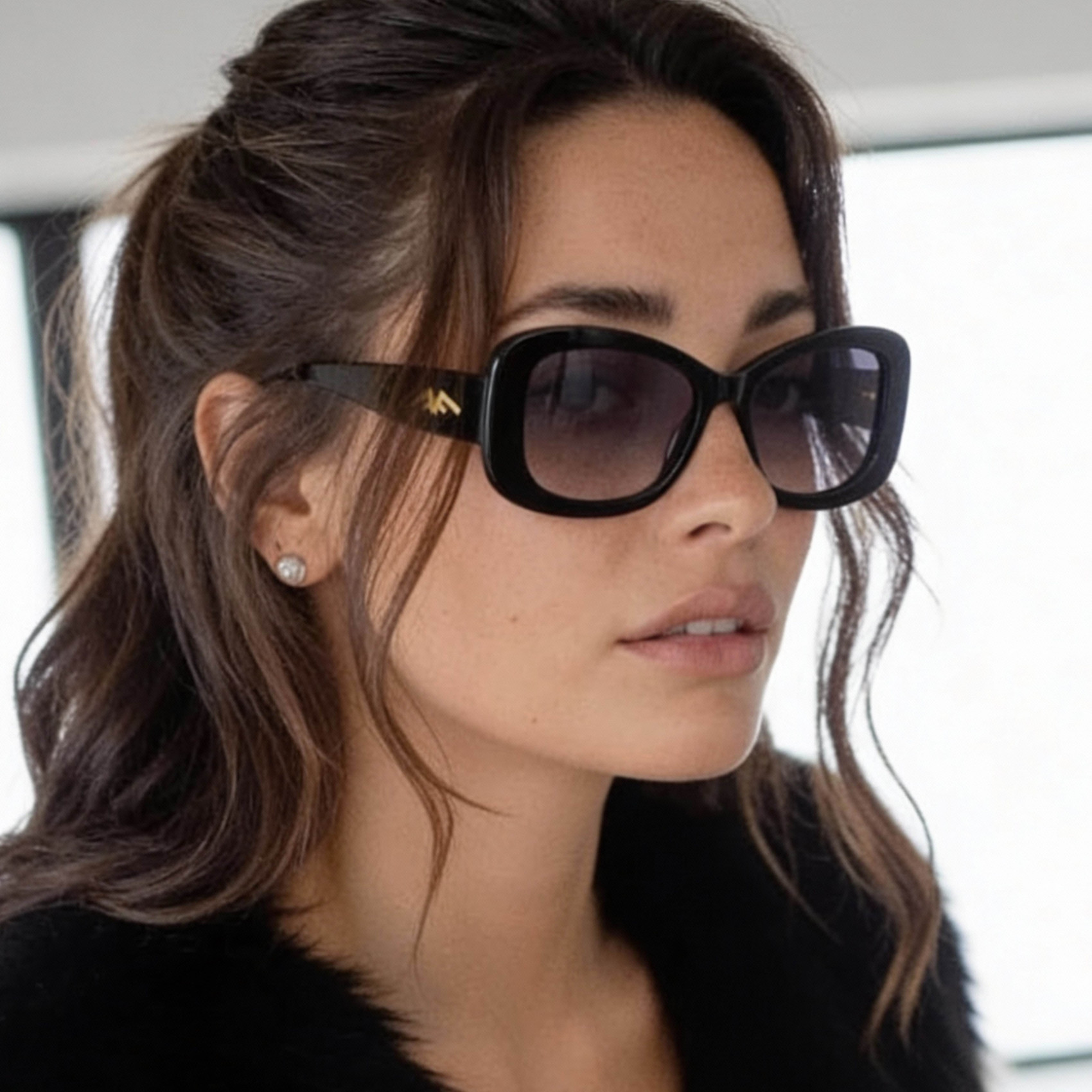 Gafas de sol ovaladas para mujer